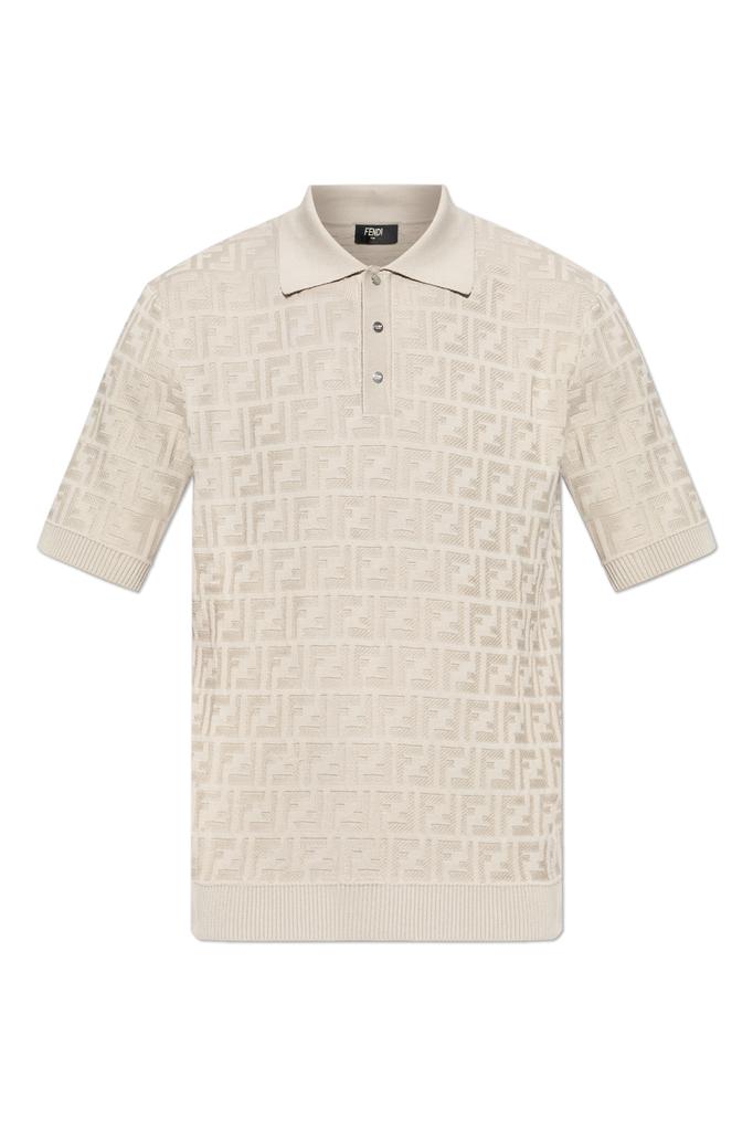 FENDI アイボリー ポロシャツ Fendi Polo with monogram - Polo Shirts - Compare Prices from 8+