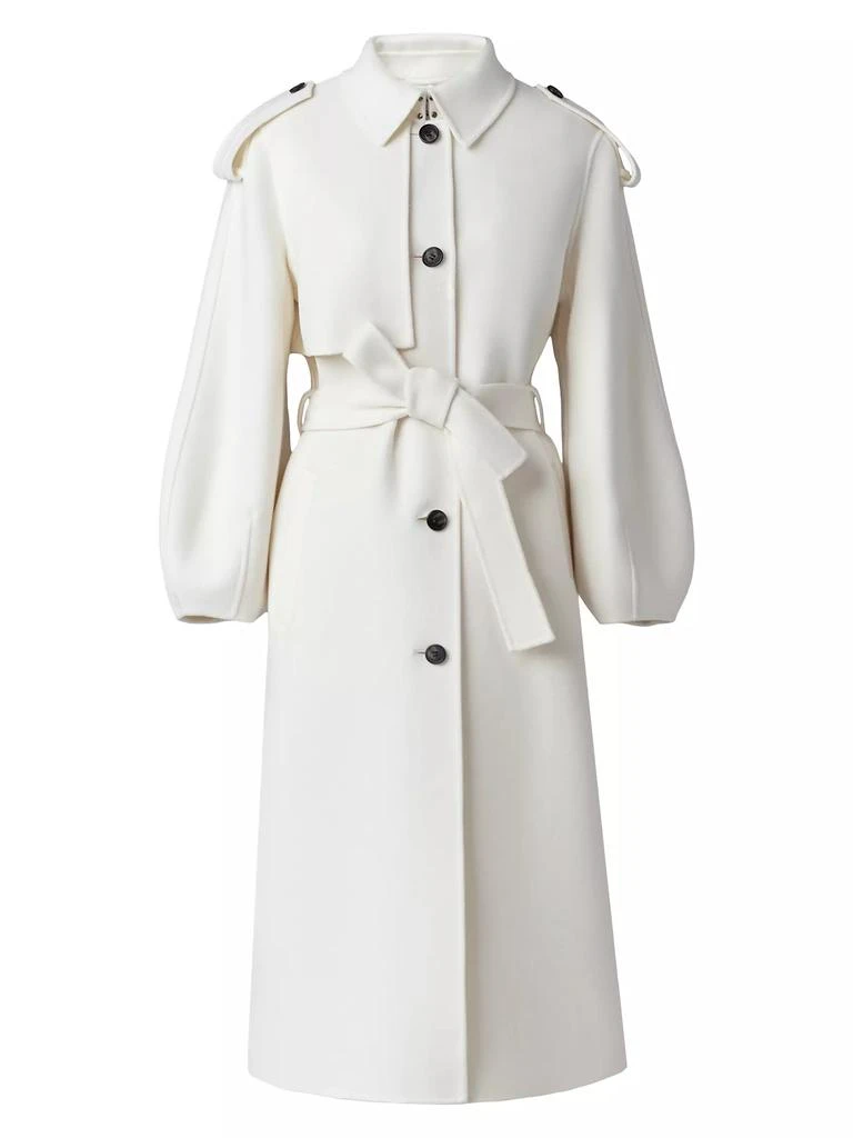 Mackage Ceyla Double-Face Wool Belted Coat 1