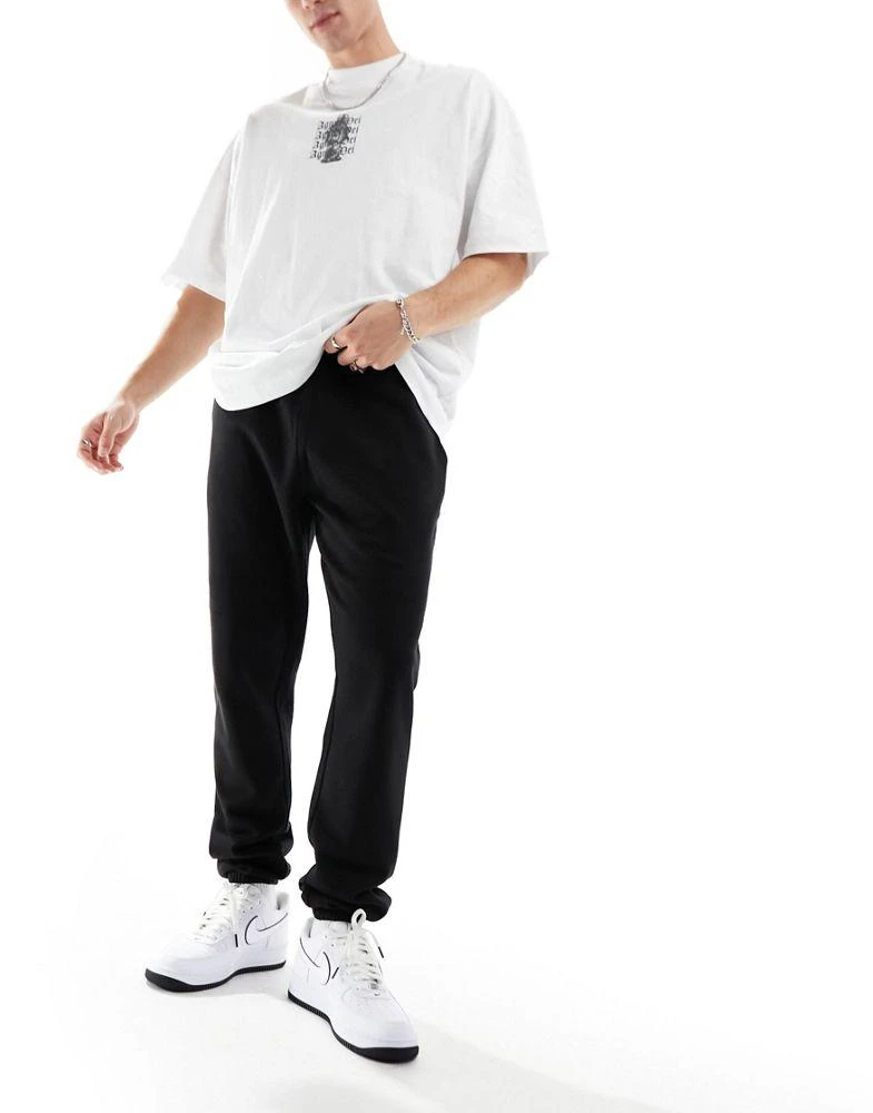 New Look New Look jogger in black 1