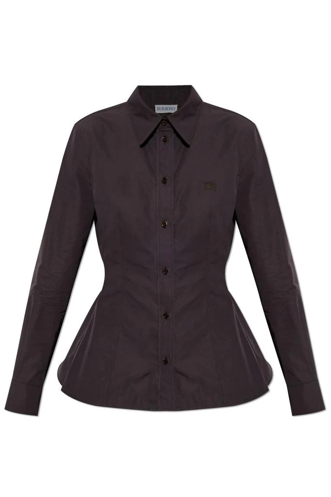 Burberry Burberry EKD Embroidered Fitted Waist Shirt from Cettire