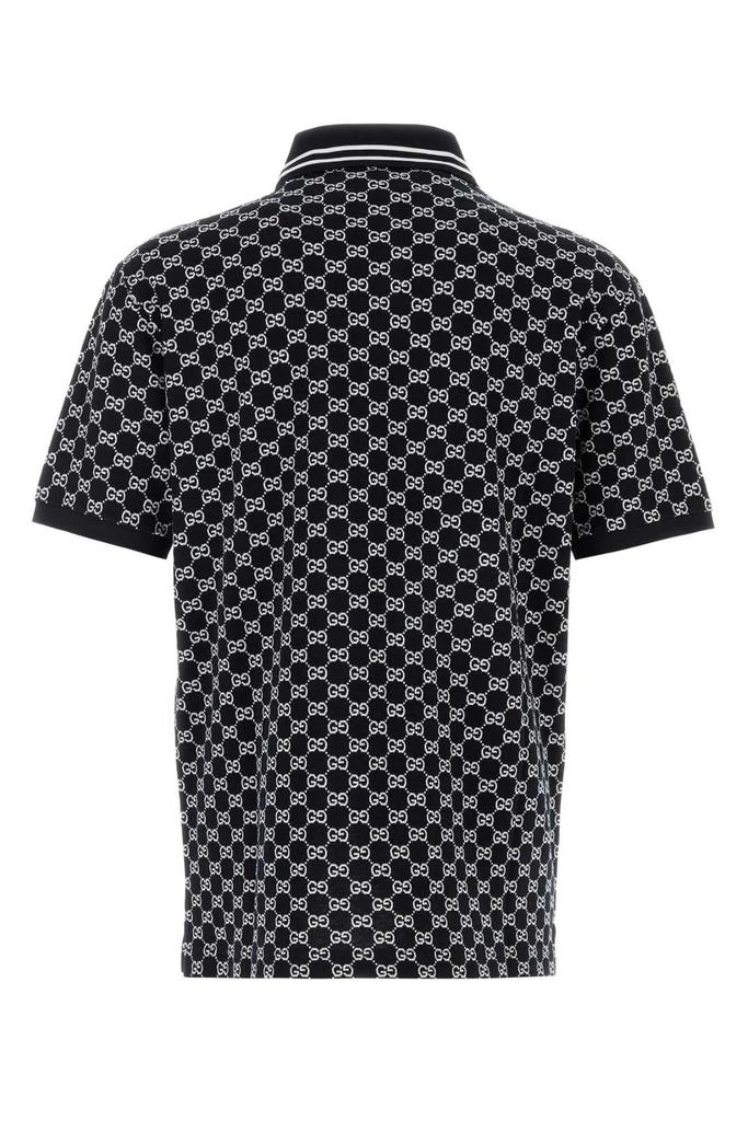Gucci Gucci All-Over Monogrammed Collared Polo Shirt 2