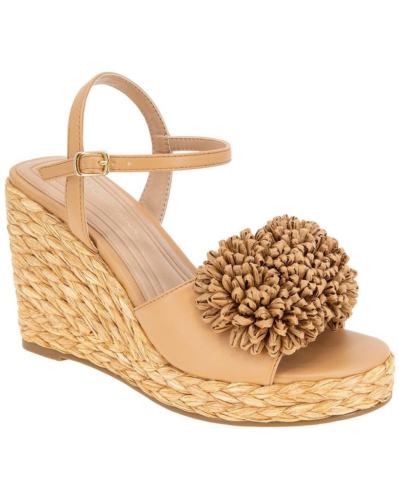 BCBG Erika Raffia Wedge