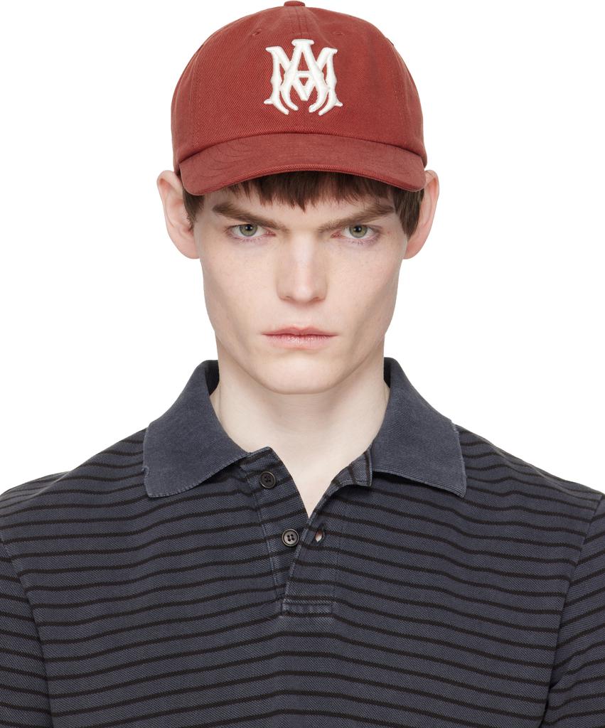 Shop Red MA Quad Canvas Cap on Sale at BeyondStyle – Get 35% Off