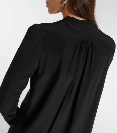 Isabel Marant Utah ruffled silk crêpe blouse 5