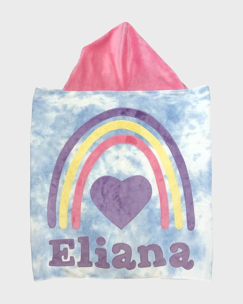 Boogie Baby Girl
s Rainbow of Love Towel, Personalized