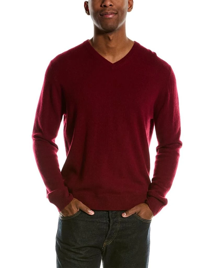 Magaschoni Tipped Cashmere Sweater 1