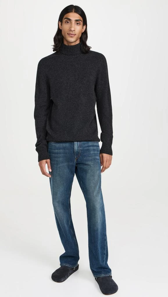 Officine Generale Seamless Turtleneck Wool Sweater 4