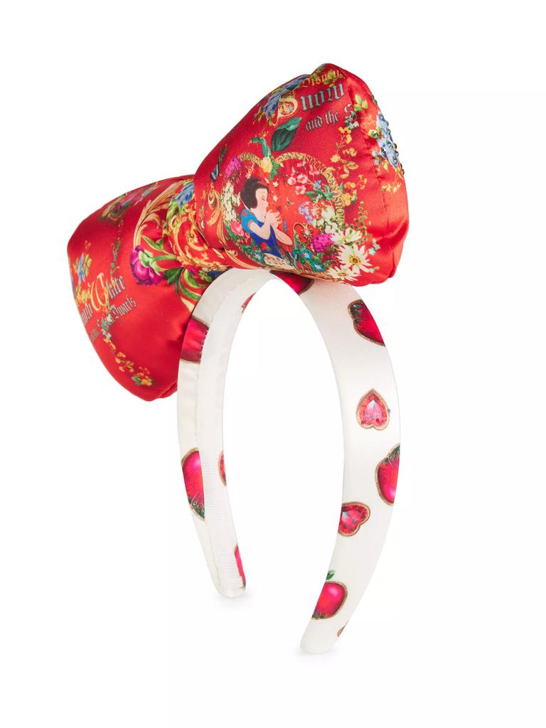 Camilla Girl's Snow White Bow Headband