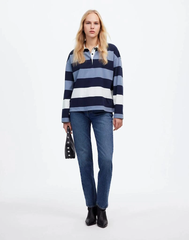 Madewell Rugby Long-Sleeve Polo Shirt 2
