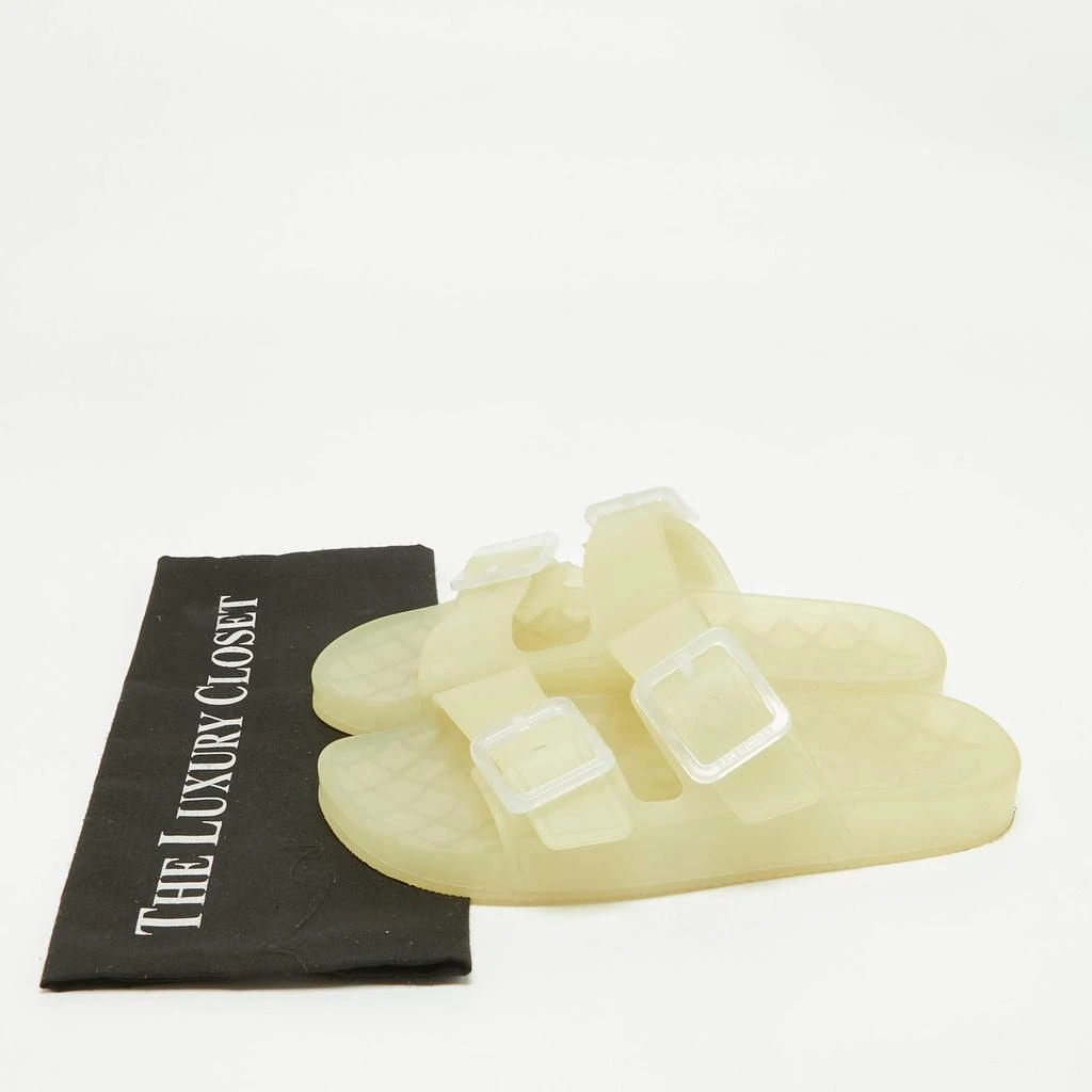 Balenciaga Cream Sandals Balenciaga Track Sandal Sneakers White/Cream Size 45 Beige  main image 4