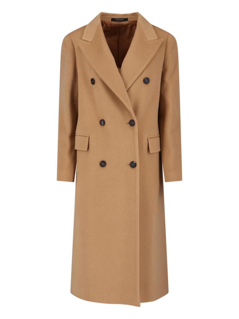 コート Victoria Beckham DOUBLE FACED OVERCOAT Double Faced Overcoat In Dark Chocolate – Victoria Beckham UK