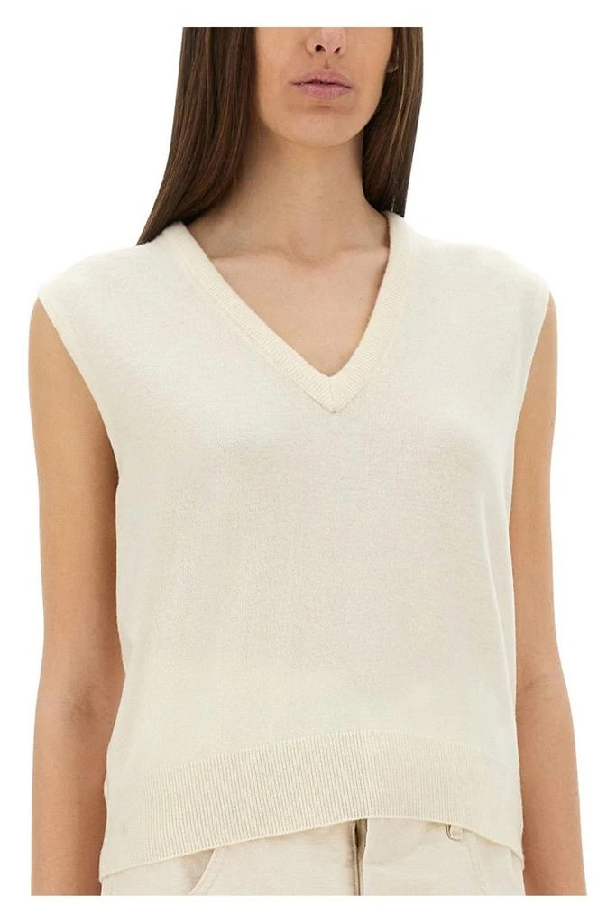 MAISON MARGIELA Maison Margiela V-Neck Knitted Vest 4