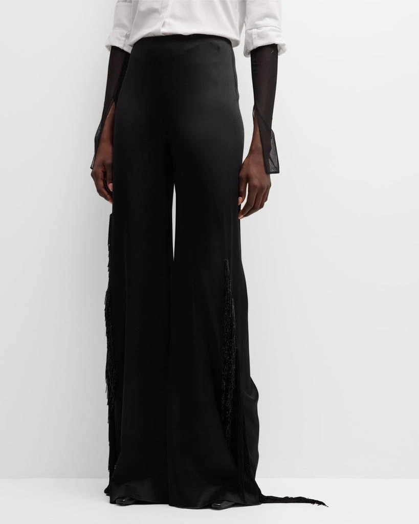 Hellessy Lucky Fringe Palazzo Pants 2