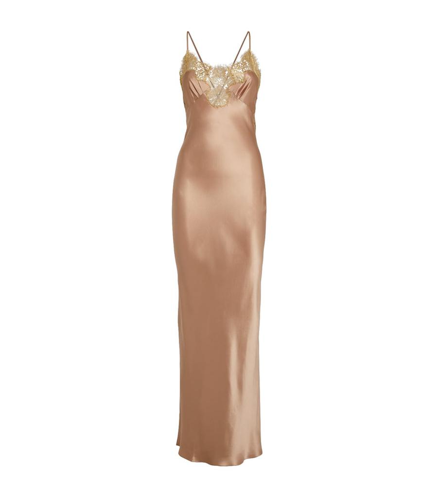 GILDA & PEARL Silk Gina Slip Dress