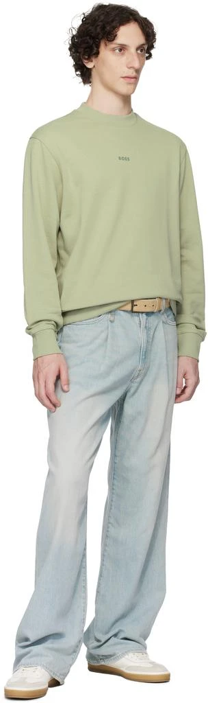 Hugo Boss Beige Pin-Buckle Belt 3