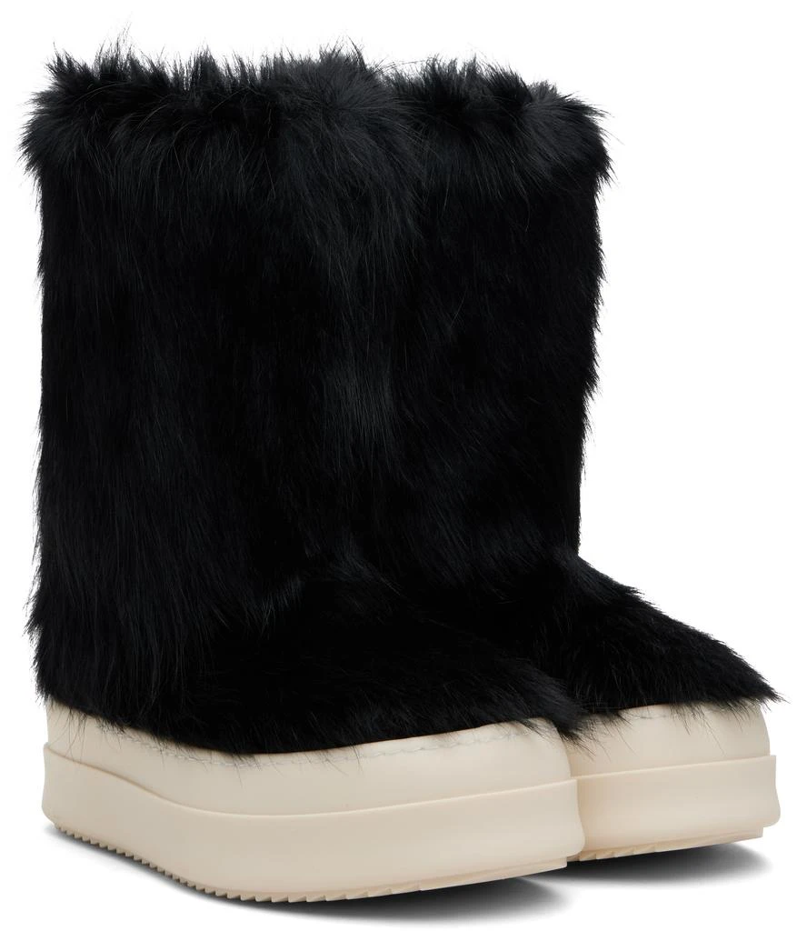 Rick Owens Black Concordians Mega Bumper Lunar Boots 4