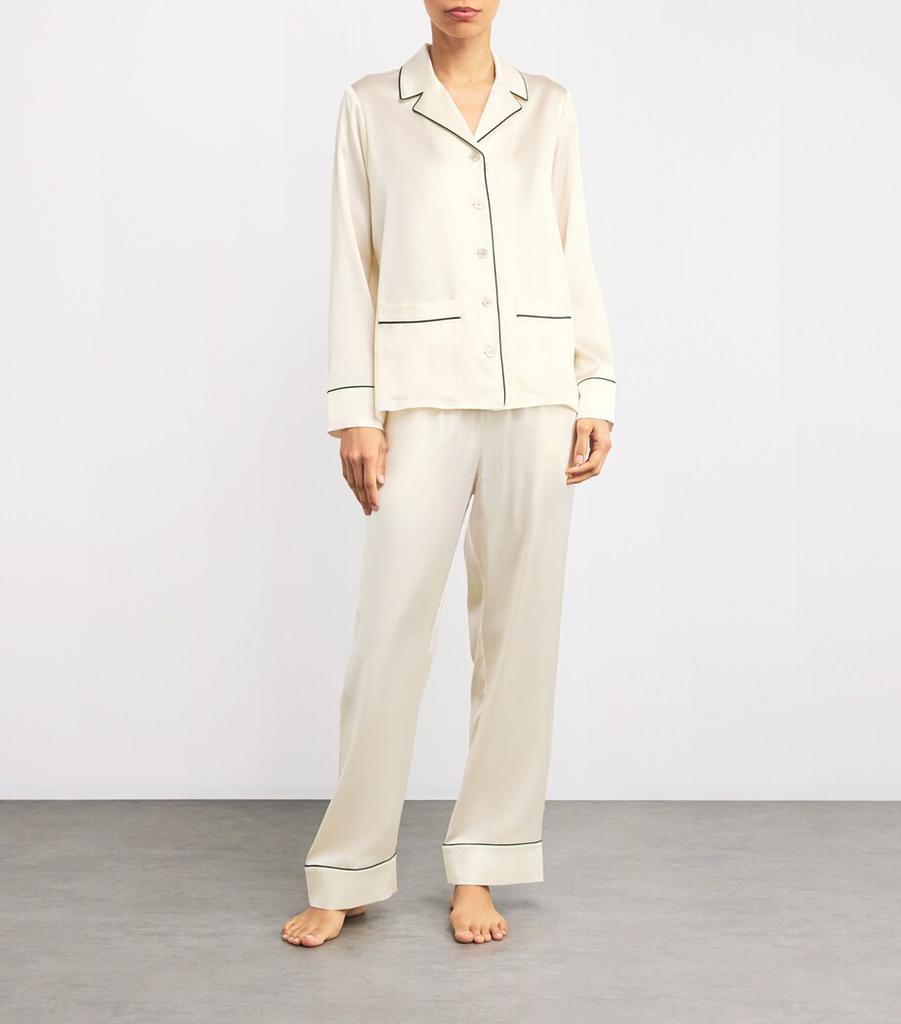 Harrods Silk Satin Pyjama Set