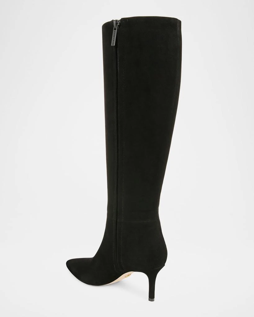 VERONICA BEARD Suede Stiletto Knee Boots 3