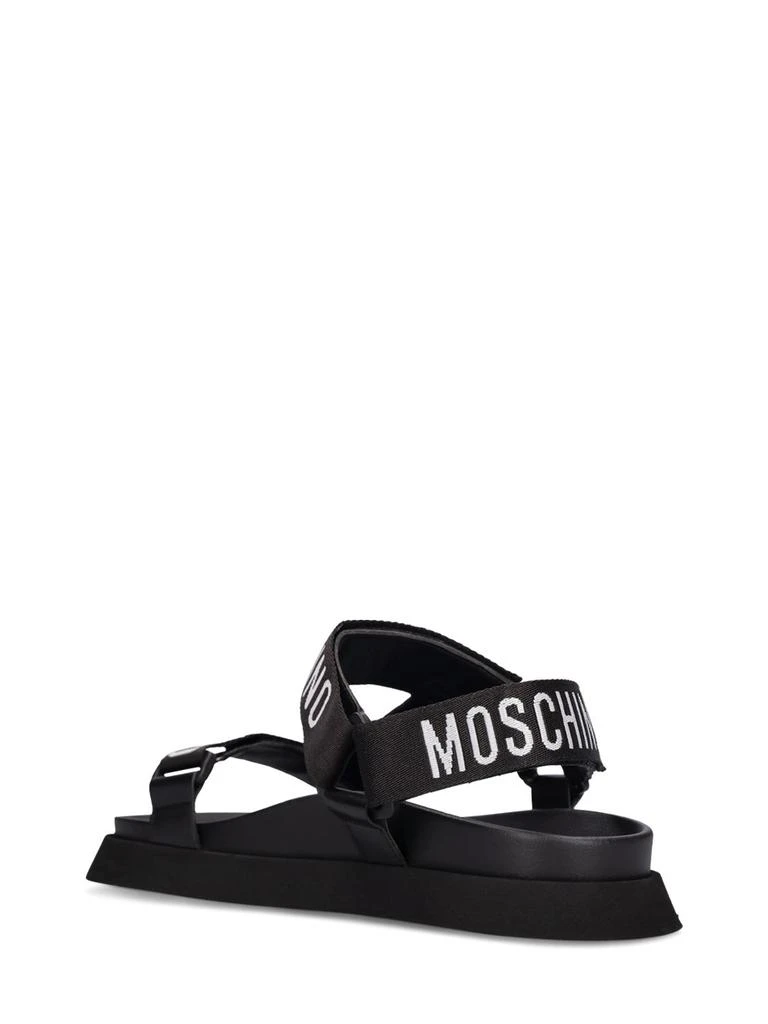 Moschino 40mm Fussbett Webbing Sandals 3