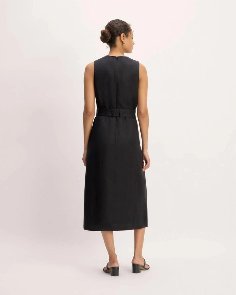 Everlane Everlane - Linen Belted Midi Dress 3