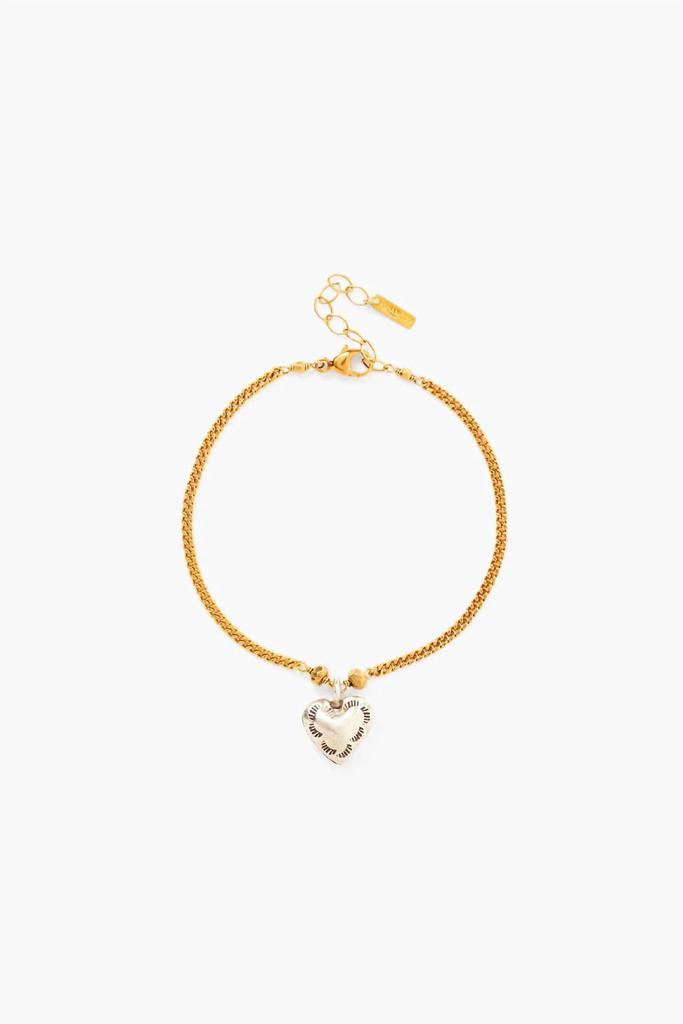 Chan Luu Chan Luu - Women's Heart Charm Charm Bracelet