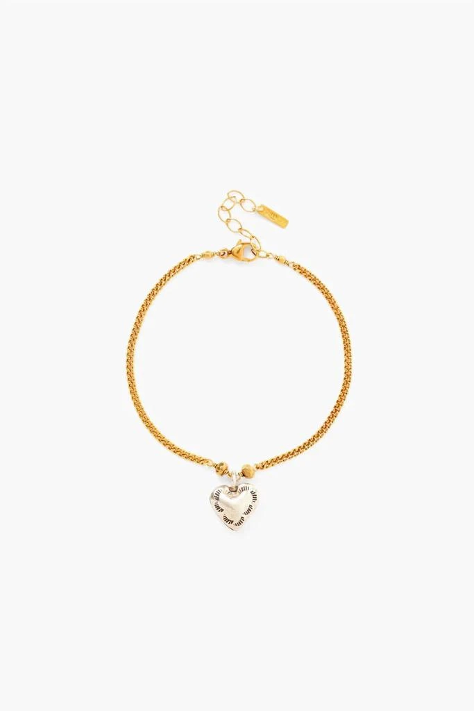 Chan Luu Chan Luu - Women's Heart Charm Charm Bracelet 1