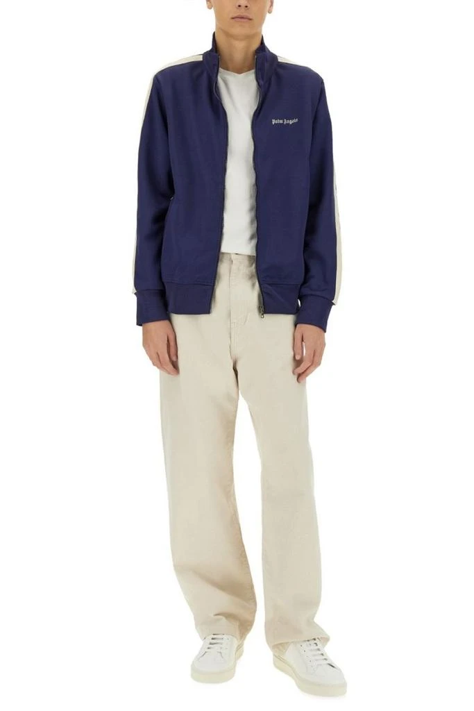 Palm Angels Palm Angels Logo Printed Zipped Track Jacket 3
