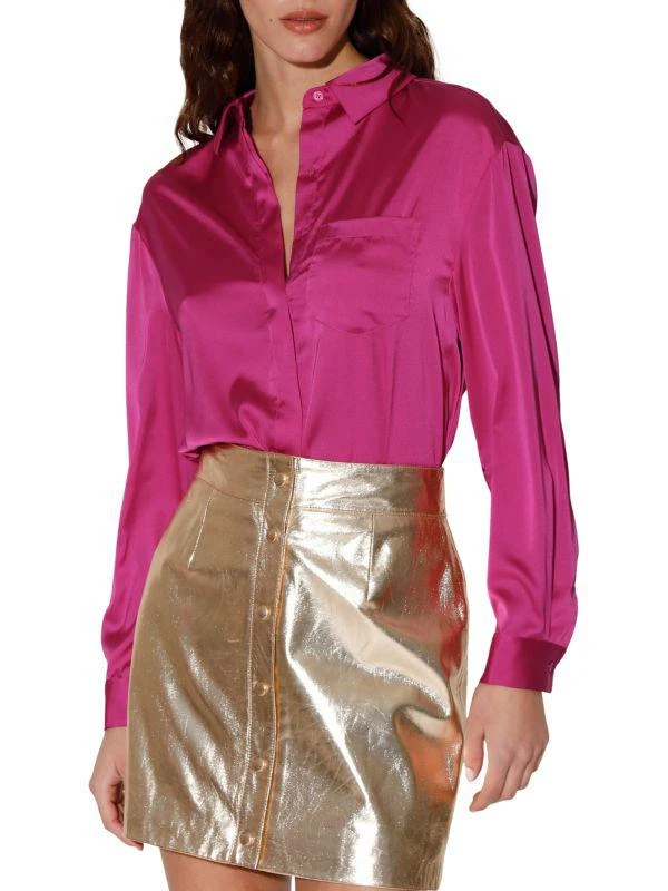Walter Baker Bella Satin Shirt 4