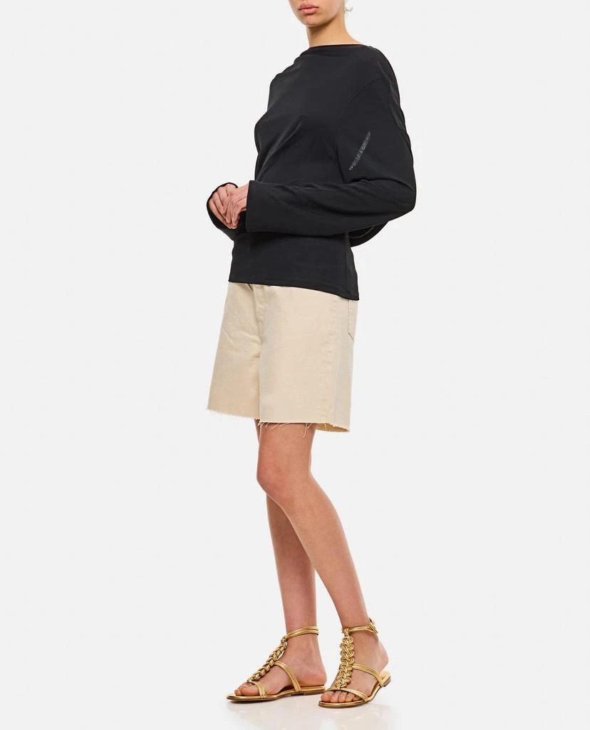 FRAME Frame The Timeless High Rise Shorts 3