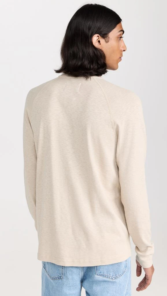 REIGNING CHAMP 1x1 Slub Long Sleeve Henley 2
