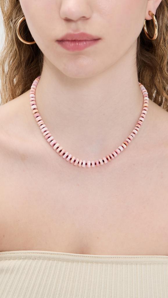Lizzie Fortunato Tola Necklace In Blush