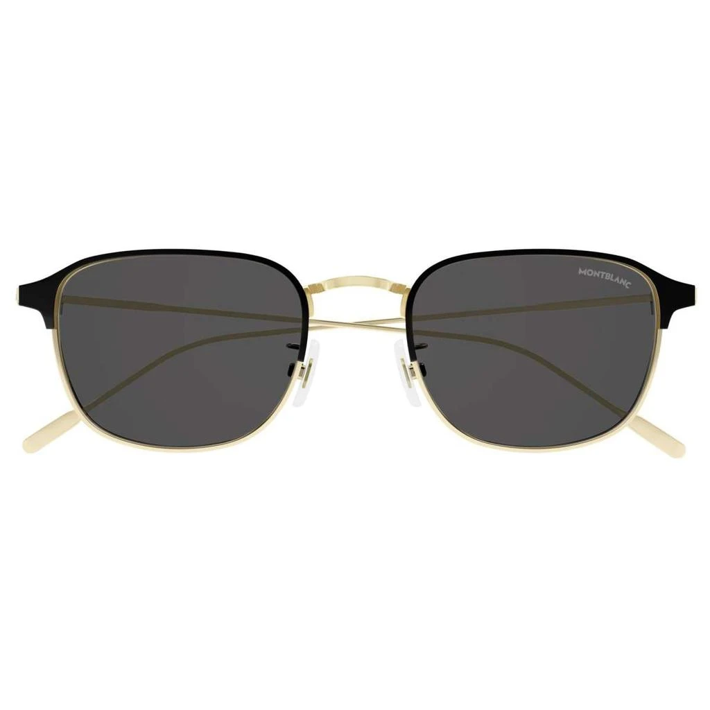 MontBlanc Montblanc Men's Gold Rectangular Sunglasses 2