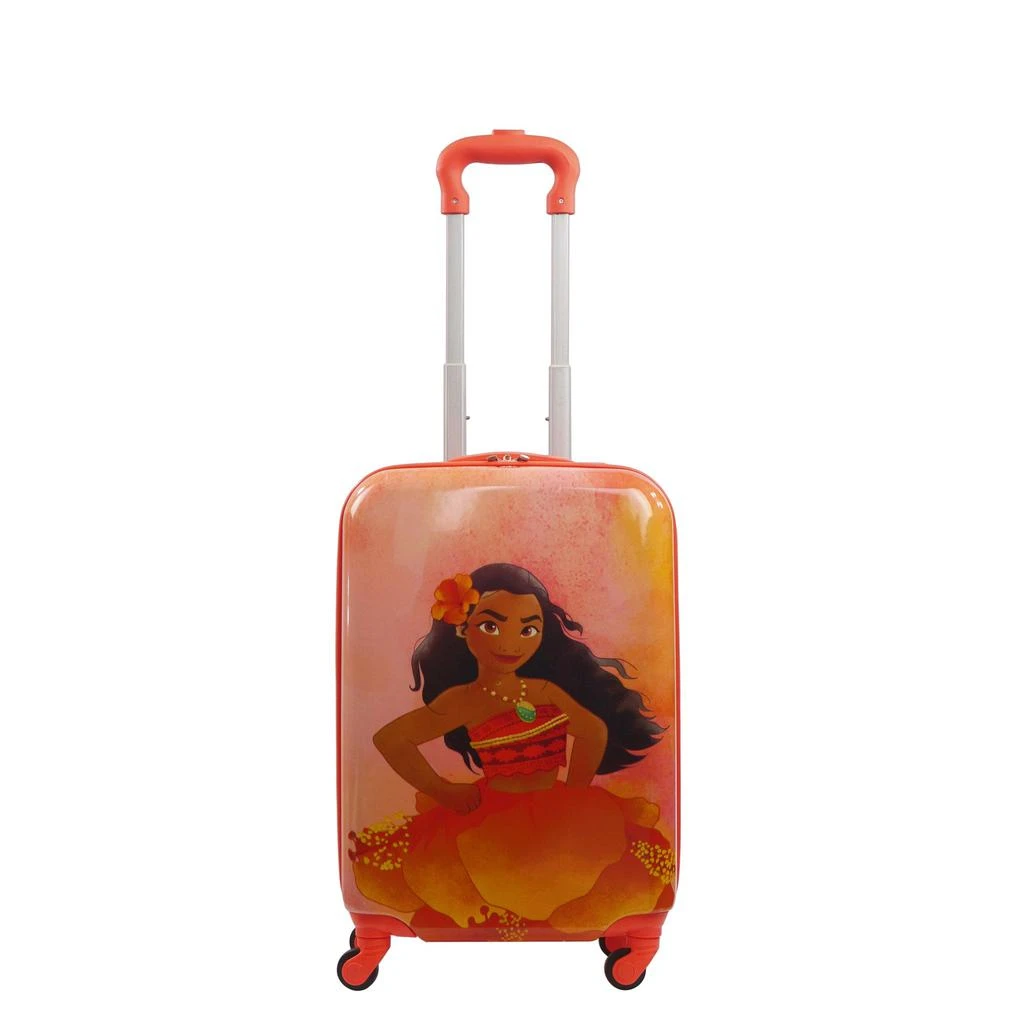 Ful DISNEY  PRINCESS MOANA FLOWER 20.5" Hard side Kids Spinner carry-on luggage 3