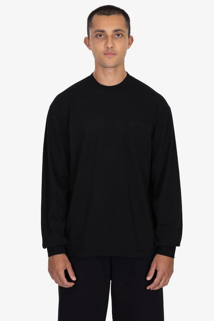 Los Angeles Apparel 1810GD - Long Sleeve Garment Dye Pocket T-Shirt 3