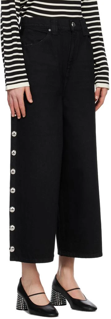 Khaite Black 'The Rapton' Jeans 2