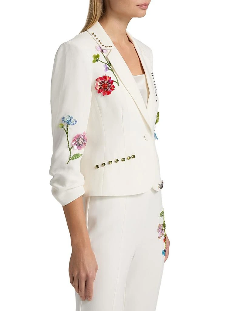 Cinq à Sept 3D Floral Vine Le Petit Khloe Blazer 4