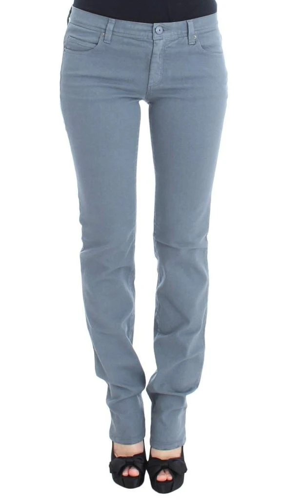 ERMANNO ERMANNO SCERVINO Women  Cotton Blend Slim Fit Bootcut Jeans 1
