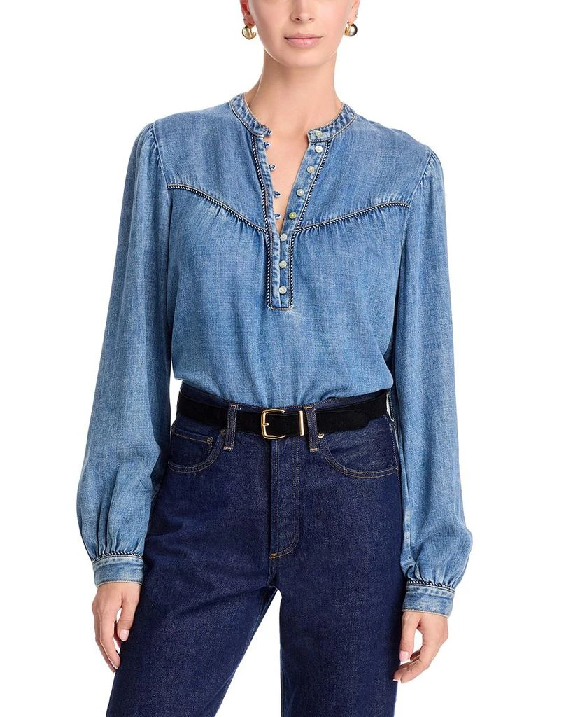 Rails Sunna Denim Top 1