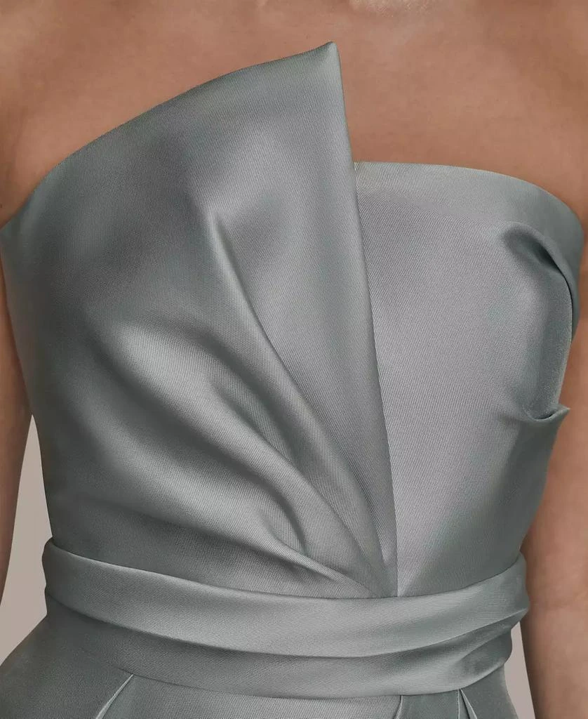 Donna Karan Women
s Strapless Asymmetrical Ball Gown 6