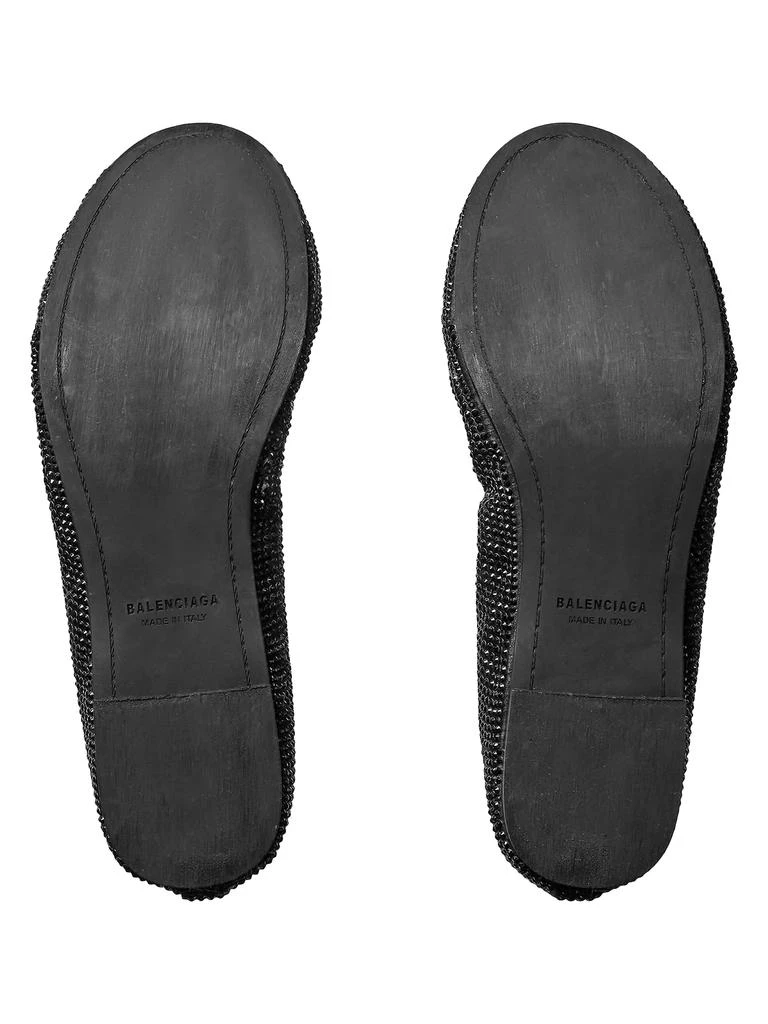 Balenciaga Leopold Ballerinas with Rhinestones 7