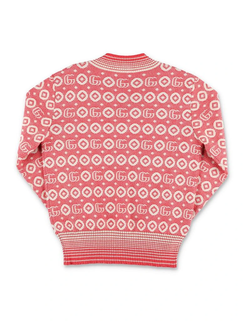 Gucci Kids Gucci Kids Double G Jacquard Knitted Jumper 2