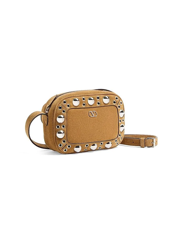 Valentino Nellcôte Suede Shoulder Bag 4