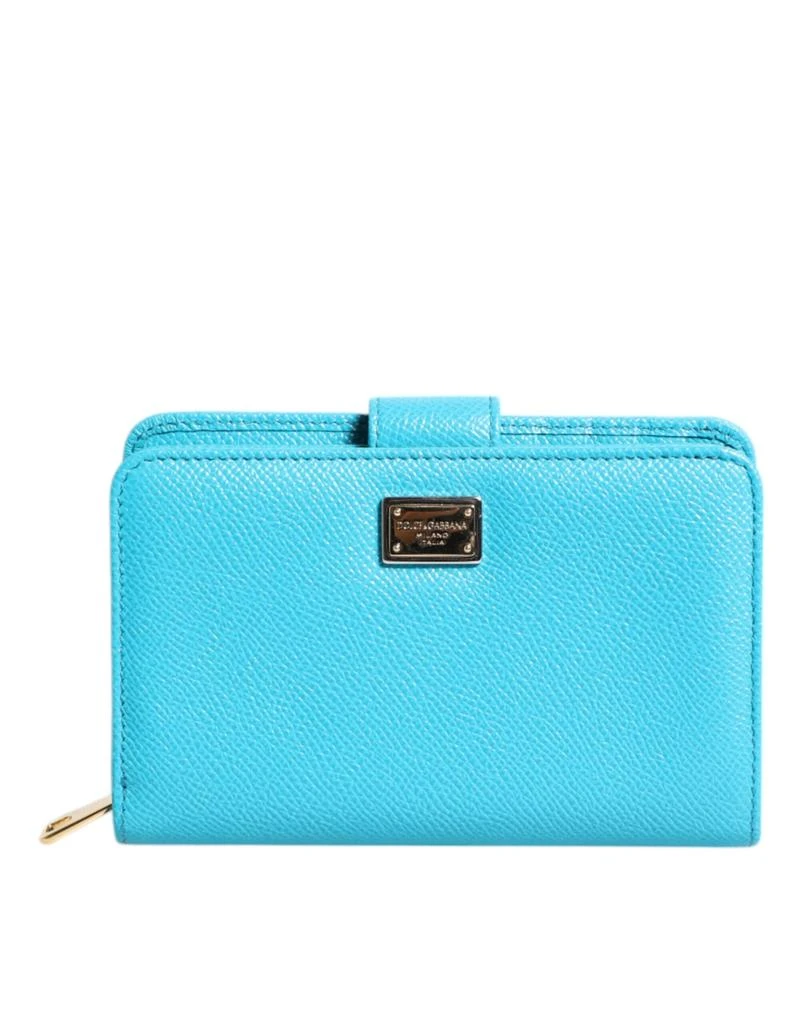 Dolce 
Gabbana Leather Bifold Continental Clutch Women
s Wallet
