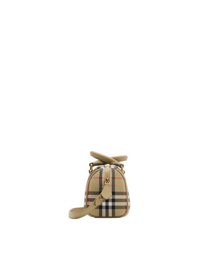 Burberry Unisex Mini Check Bowling Bag