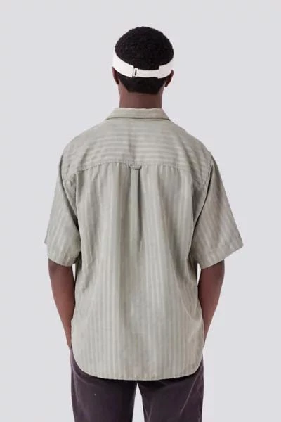 Barney Cools Barney Cools Jacquard Stripe Short Sleeve Shirt 4