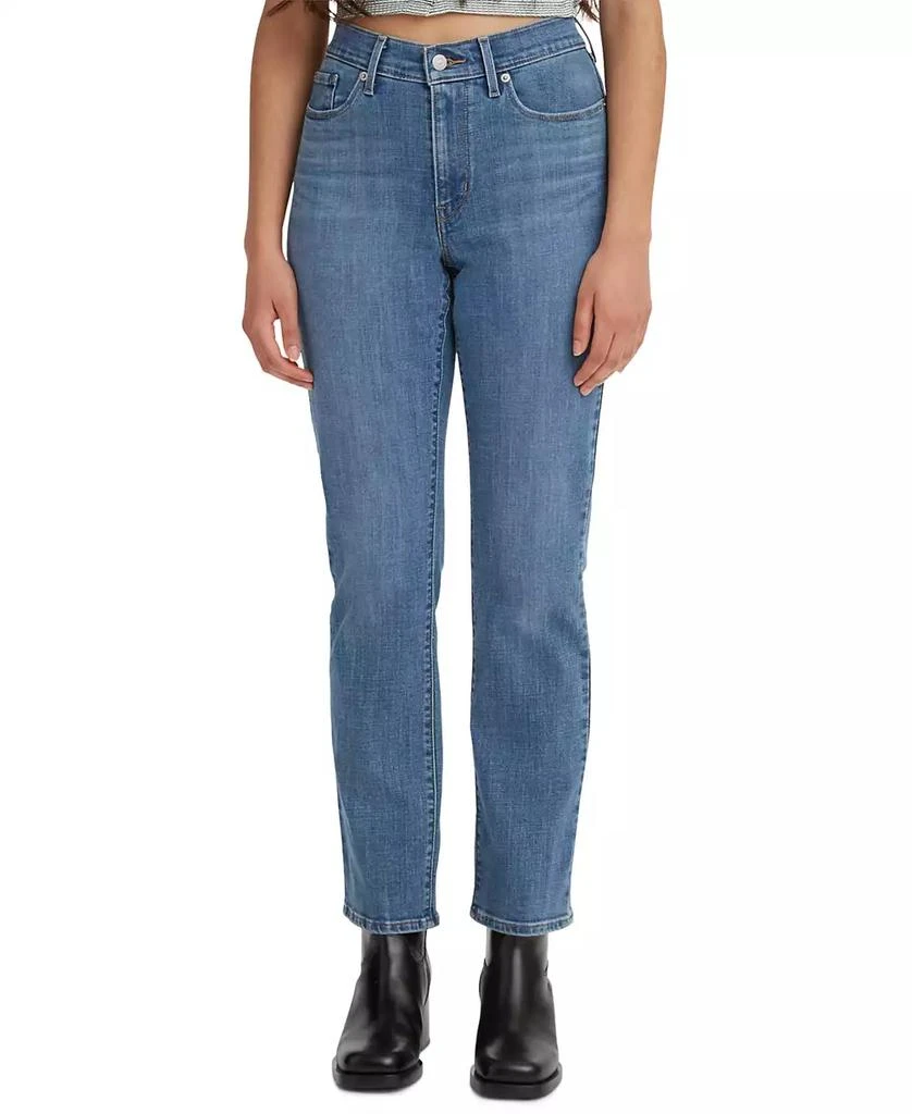 Levi's Women's Classic Mid Rise Straight-Leg Jeans 1