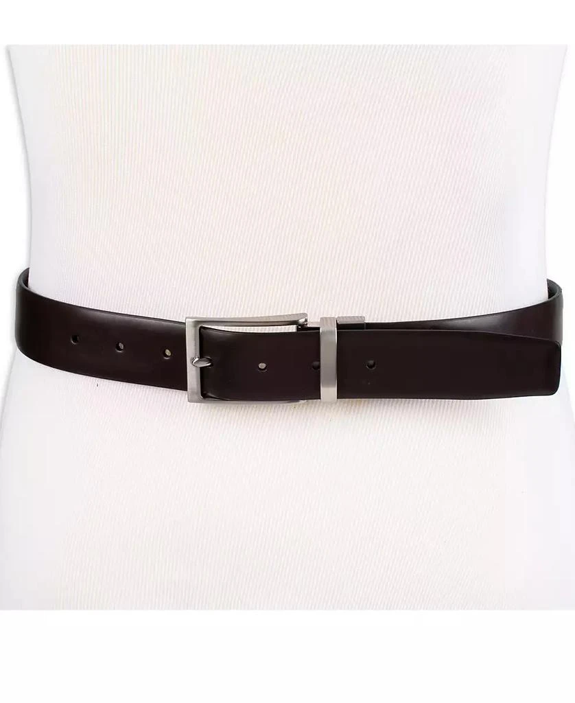 Calvin Klein Men’s Two-In-One Feather Edge Reversible Dress Belt 7