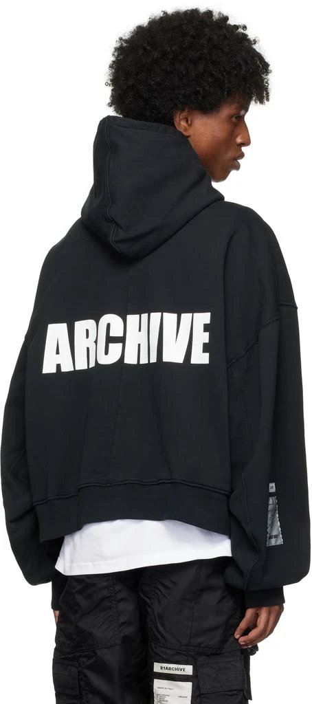 B1ARCHIVE Black Short Hoodie 3