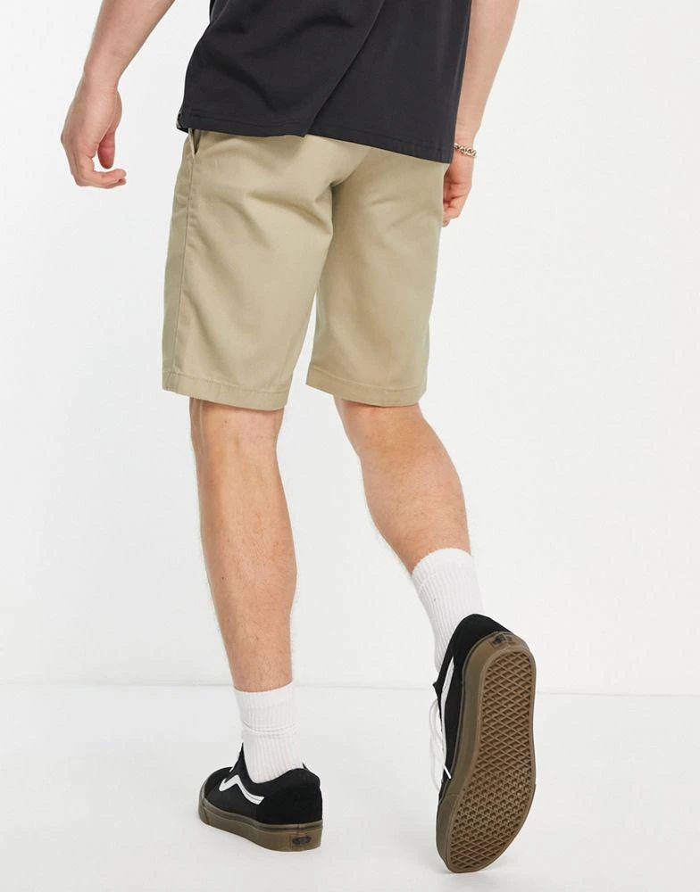 DICKIES Dickies slim fit shorts in beige tan 2