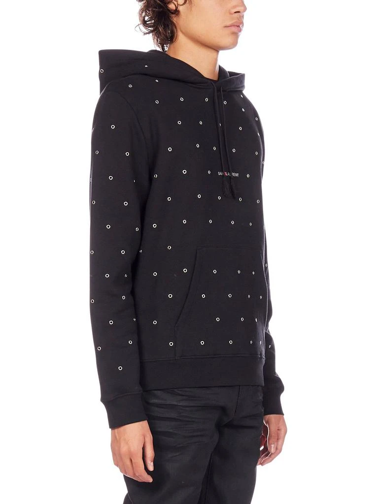 Yves Saint Laurent Saint Laurent Logo Print Hoodie 3